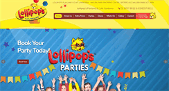 Desktop Screenshot of canberra.lollipopsplayland.com.au