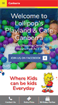 Mobile Screenshot of canberra.lollipopsplayland.com.au