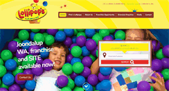 Desktop Screenshot of lollipopsplayland.com.au